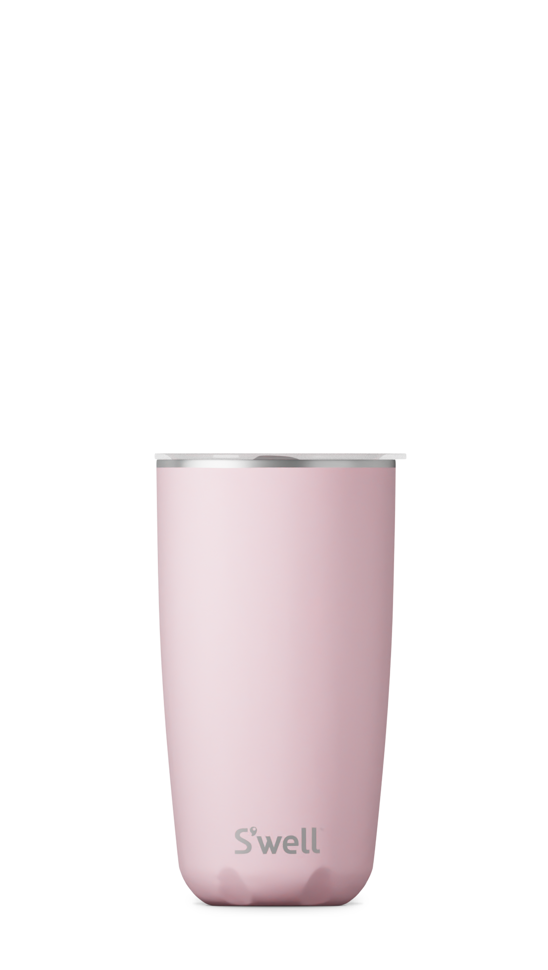 Pink Topaz Tumbler with Lid - 18 oz