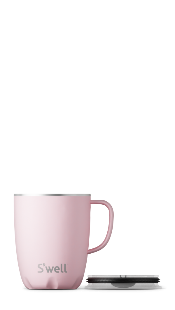 Pink Topaz Mug with Handle - 12 oz