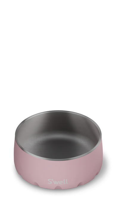 Pink Topaz Dog Bowl - 16 oz